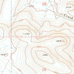 United States Geological Survey Adobe Flat, OR (1967, 24000-Scale) digital map
