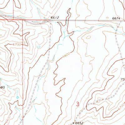 United States Geological Survey Adobe Springs, CO (1969, 24000-Scale) digital map