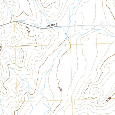 United States Geological Survey Adobe Springs, CO (2022, 24000-Scale) digital map