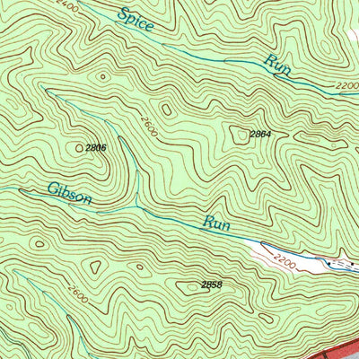 United States Geological Survey Adolph, WV (1995, 24000-Scale) digital map