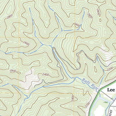 United States Geological Survey Adolph, WV (2023, 24000-Scale) digital map