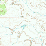 United States Geological Survey Adon NW, WY (1972, 24000-Scale) digital map