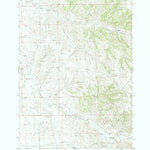 United States Geological Survey Adon, WY (1972, 24000-Scale) digital map