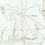 United States Geological Survey Adon, WY (1972, 24000-Scale) digital map