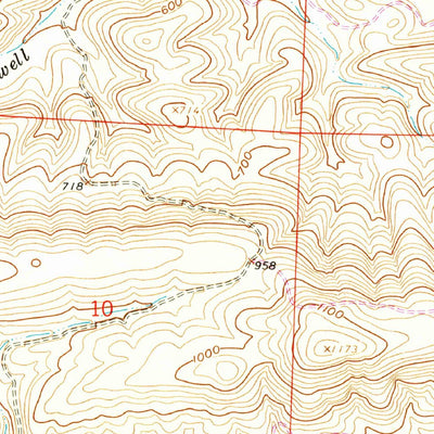United States Geological Survey Adona, AR (1961, 24000-Scale) digital map