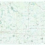 United States Geological Survey Adrian, MI-OH-IN (1985, 100000-Scale) digital map
