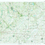 United States Geological Survey Adrian, MI-OH-IN (1990, 100000-Scale) digital map