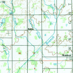 United States Geological Survey Adrian, MI-OH-IN (1990, 100000-Scale) digital map