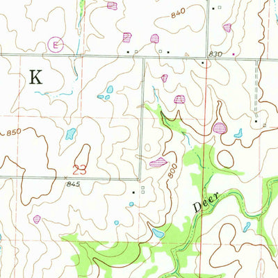 United States Geological Survey Adrian, MO (1961, 24000-Scale) digital map