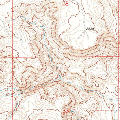 United States Geological Survey Adrian, OR-ID (1967, 24000-Scale) digital map