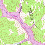 United States Geological Survey Adrian, WV (1966, 24000-Scale) digital map