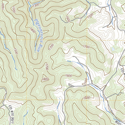 United States Geological Survey Adrian, WV (2023, 24000-Scale) digital map