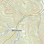 United States Geological Survey Adrian, WV (2023, 24000-Scale) digital map