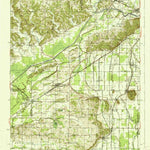 United States Geological Survey Advance, MO (1934, 62500-Scale) digital map