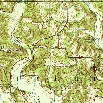 United States Geological Survey Advance, MO (1934, 62500-Scale) digital map