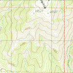 United States Geological Survey Advent Gulch, ID (1987, 24000-Scale) digital map