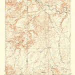 United States Geological Survey Ady, TX (1934, 62500-Scale) digital map