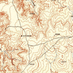 United States Geological Survey Ady, TX (1934, 62500-Scale) digital map