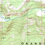United States Geological Survey Aeneas, WA (1988, 24000-Scale) digital map