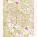 United States Geological Survey Aetna Springs, CA (1998, 24000-Scale) digital map