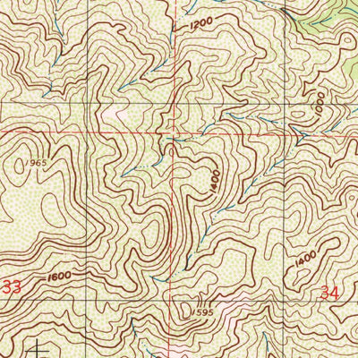 United States Geological Survey Aetna Springs, CA (1998, 24000-Scale) digital map