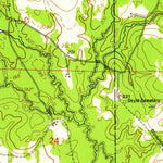 United States Geological Survey Afeman, LA (1954, 24000-Scale) digital map