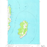 United States Geological Survey Afognak A-0 And B-0, AK (1952, 63360-Scale) digital map