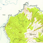 United States Geological Survey Afognak A-0 And B-0, AK (1953, 63360-Scale) digital map