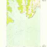 United States Geological Survey Afognak A-1, AK (1953, 63360-Scale) digital map