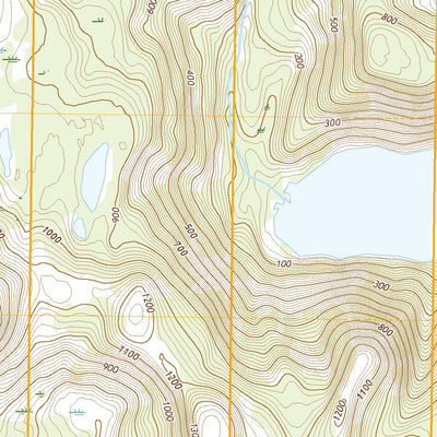 United States Geological Survey Afognak A-1 NE, AK (2021, 25000-Scale) digital map