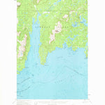 United States Geological Survey Afognak A-2, AK (1952, 63360-Scale) digital map