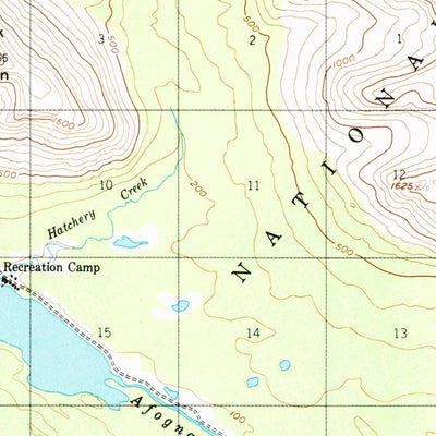 United States Geological Survey Afognak A-3, AK (1952, 63360-Scale) digital map