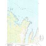 United States Geological Survey Afognak B-1, AK (1952, 63360-Scale) digital map