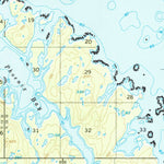 United States Geological Survey Afognak B-1, AK (1952, 63360-Scale) digital map