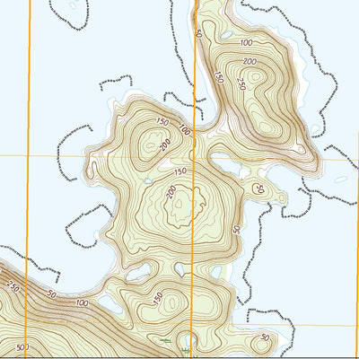 United States Geological Survey Afognak B-1 NE, AK (2021, 25000-Scale) digital map