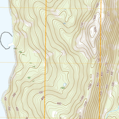 United States Geological Survey Afognak B-1 SE, AK (2021, 25000-Scale) digital map