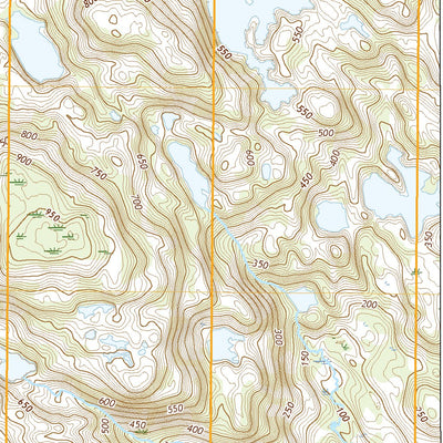 United States Geological Survey Afognak B-2 SE, AK (2021, 25000-Scale) digital map