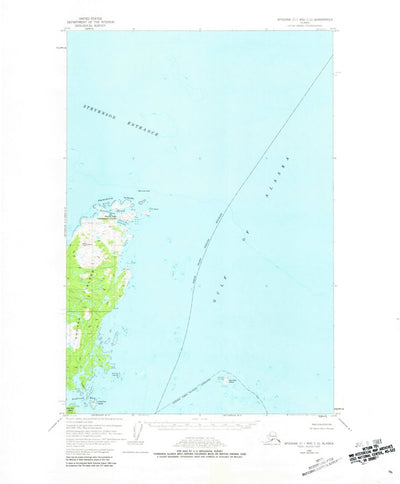 United States Geological Survey Afognak C-1 And C-2, AK (1952, 63360-Scale) digital map