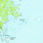 United States Geological Survey Afognak C-1 And C-2, AK (1952, 63360-Scale) digital map