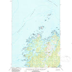 United States Geological Survey Afognak C-2 And C-3, AK (1952, 63360-Scale) digital map