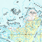United States Geological Survey Afognak C-2 And C-3, AK (1952, 63360-Scale) digital map