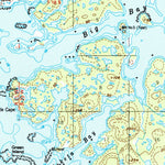 United States Geological Survey Afognak C-2 And C-3, AK (1952, 63360-Scale) digital map