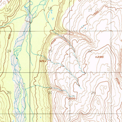 United States Geological Survey Afognak D-6, AK (1983, 63360-Scale) digital map