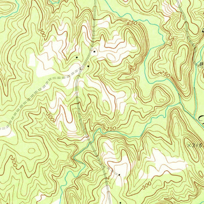 United States Geological Survey Afton, NC (1971, 24000-Scale) digital map