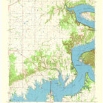 United States Geological Survey Afton NE, OK (1971, 24000-Scale) digital map