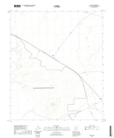 United States Geological Survey Afton, NM (2020, 24000-Scale) digital map
