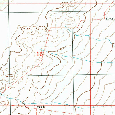 United States Geological Survey Afton NW, NM (1996, 24000-Scale) digital map