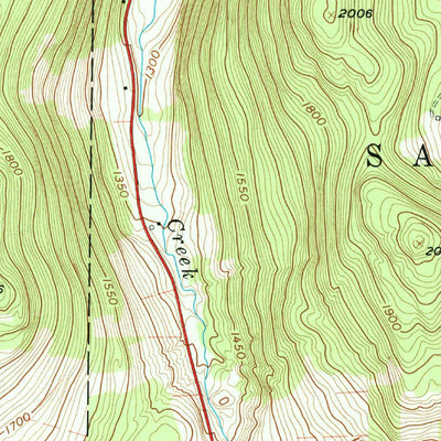 United States Geological Survey Afton, NY (1957, 24000-Scale) digital map