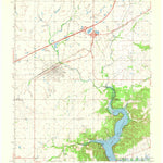 United States Geological Survey Afton, OK (1971, 24000-Scale) digital map