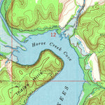 United States Geological Survey Afton, OK (1971, 24000-Scale) digital map